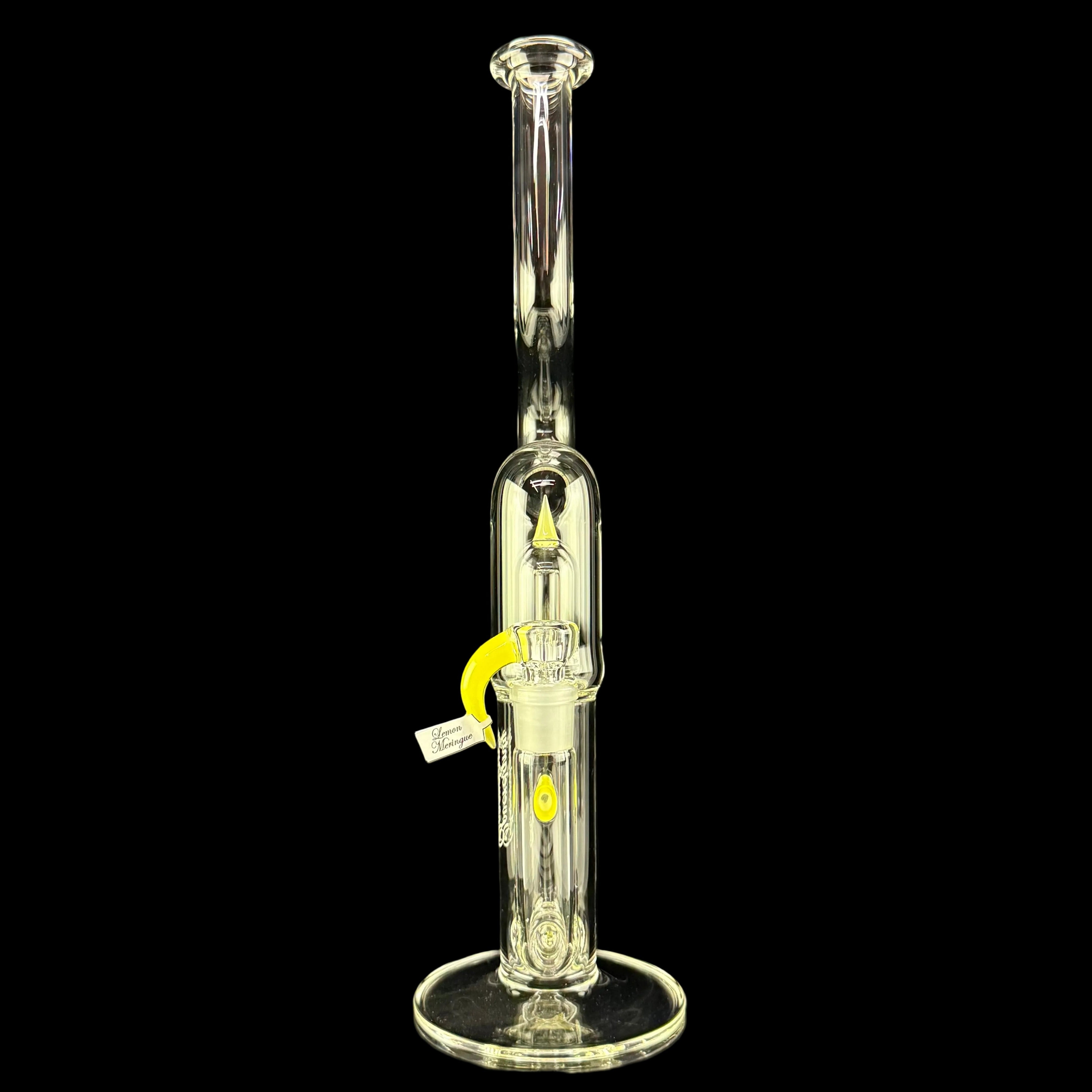 MA "Lemon Meringue" Mini Grid Dome NN 3 Line 9.5mm 3 Cut by Sovereignty Glass