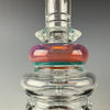 "Aqua Azul & Amber Purple" "Daily Driver" Spinnerjet Waterpipe by Mike Philpot