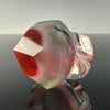 "Multicolor" *Faceted* (30mm) Glass Marble Spinner Cap by One Trick Pony