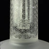 SOL Lace Perc Sherlock Bubbler "Sacred G Etched" by SOL Glassworks