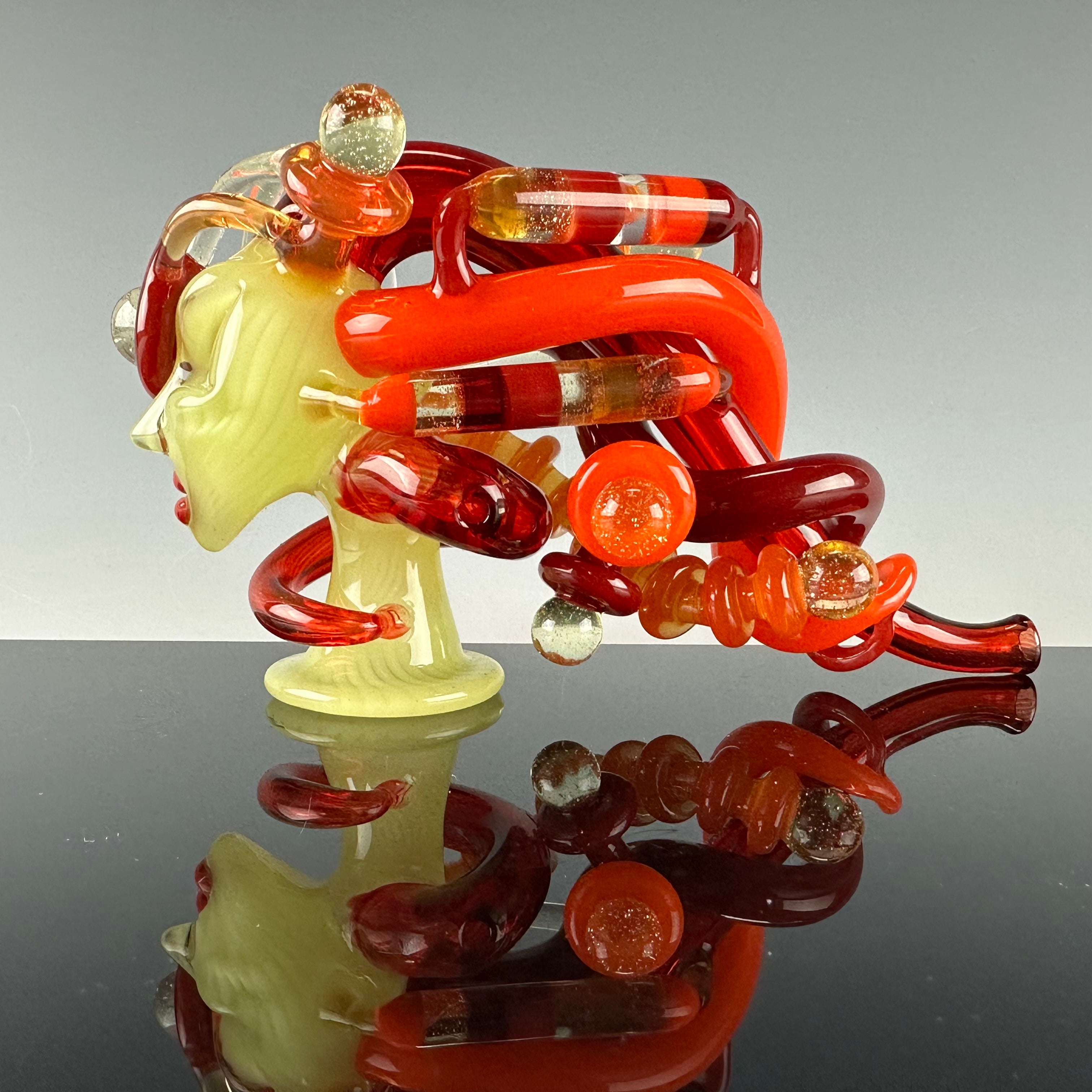 Cyborg Headlock #95 by LaceFace Glass
