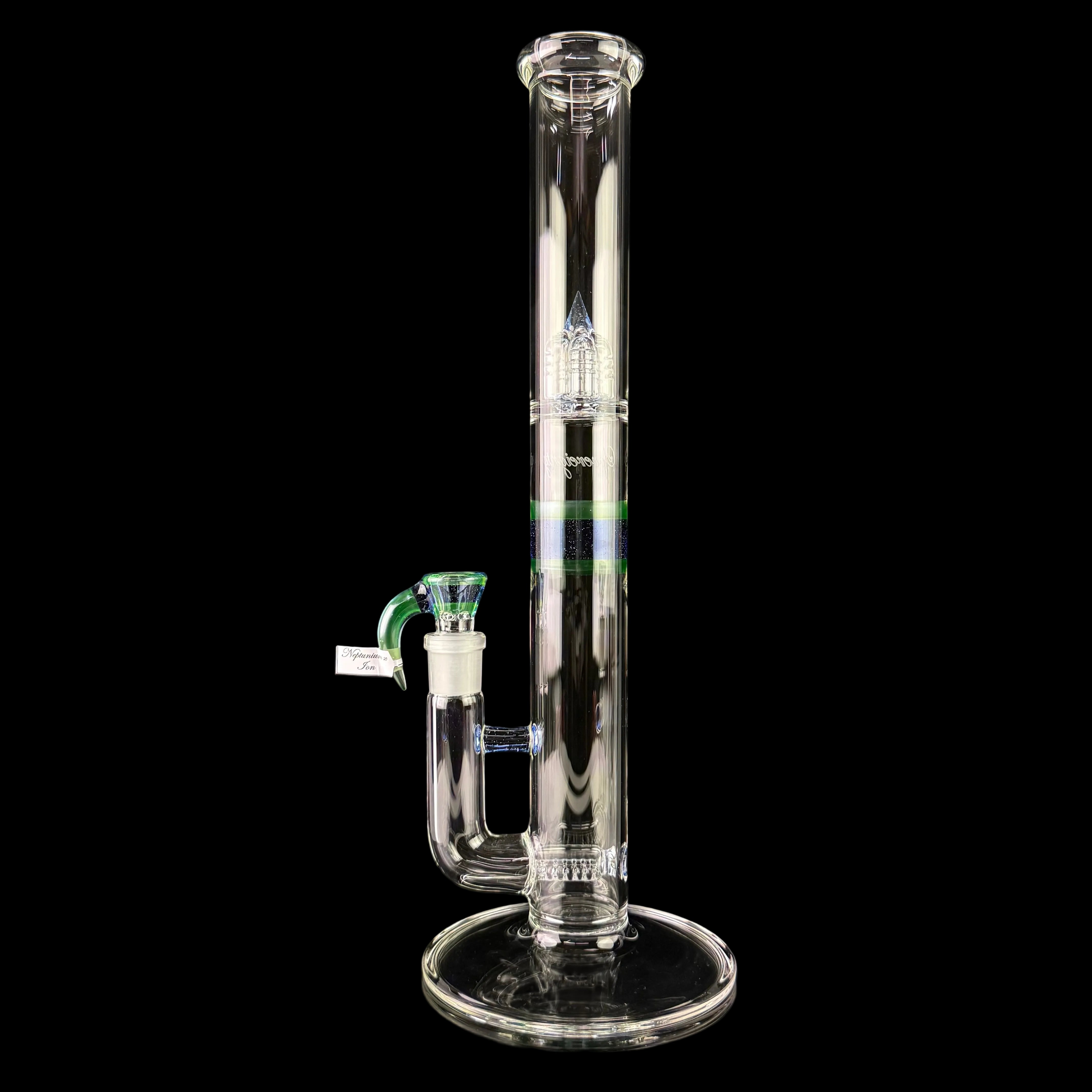 *New* MA "Firewater UV & Ion UV" Encalmo 44 X 4 Stemline 16mm 6 Cut DownGrid by Sovereignty Glass