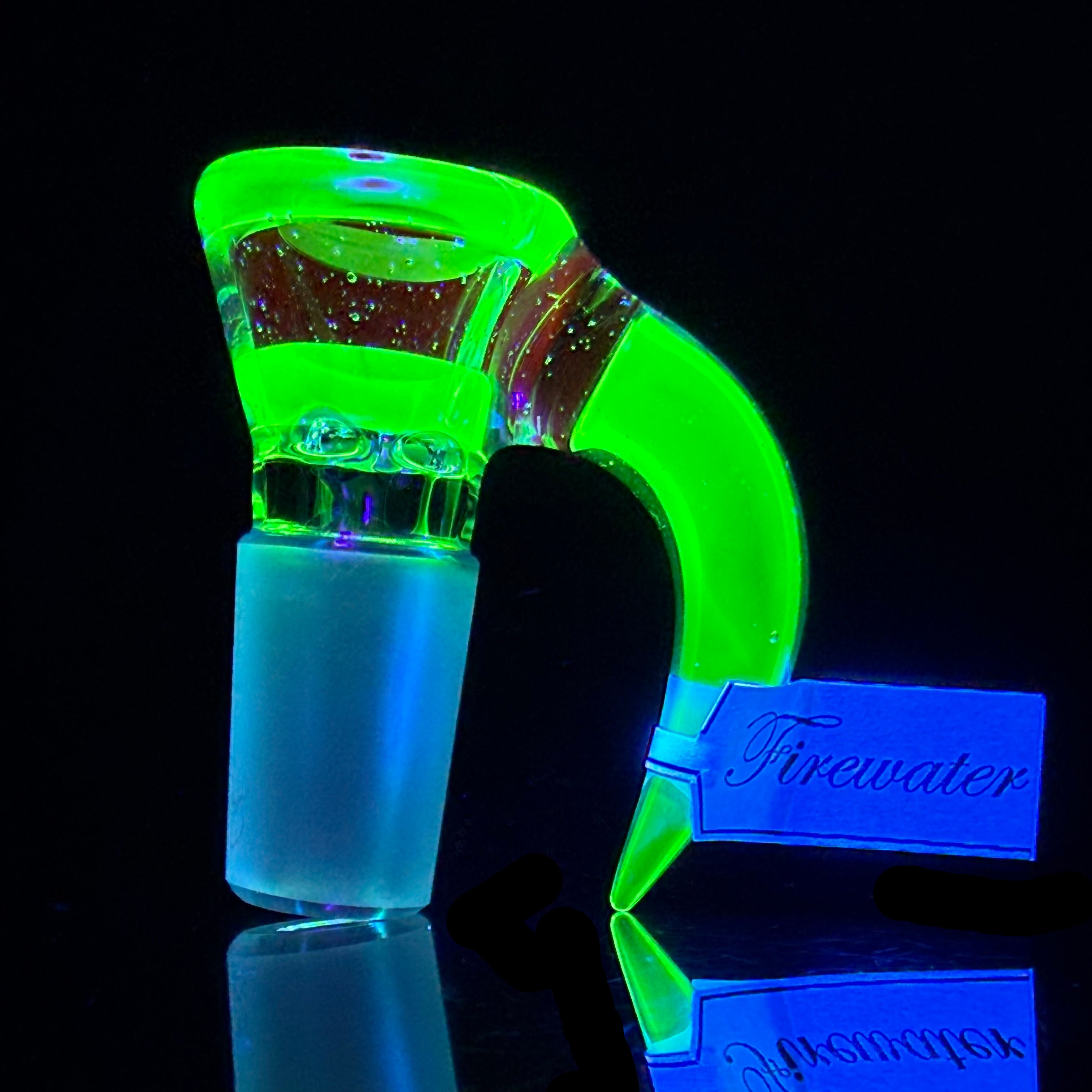 *New* MA "Firewater UV & Ion UV" Encalmo 44 X 4 Stemline 16mm 6 Cut DownGrid by Sovereignty Glass