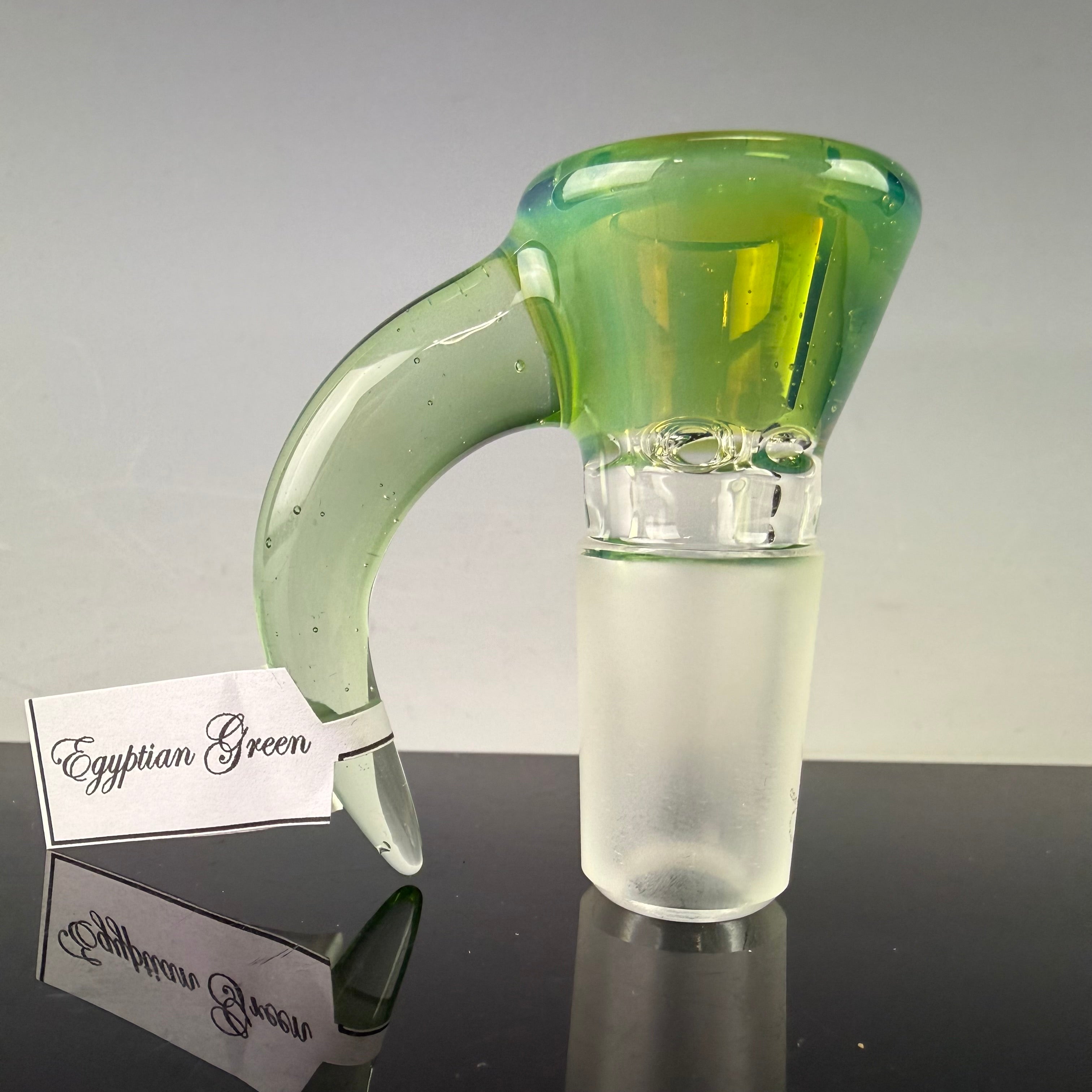 Full Accent "Egyptian Green" 18mm Slide by Sovereignty Glass