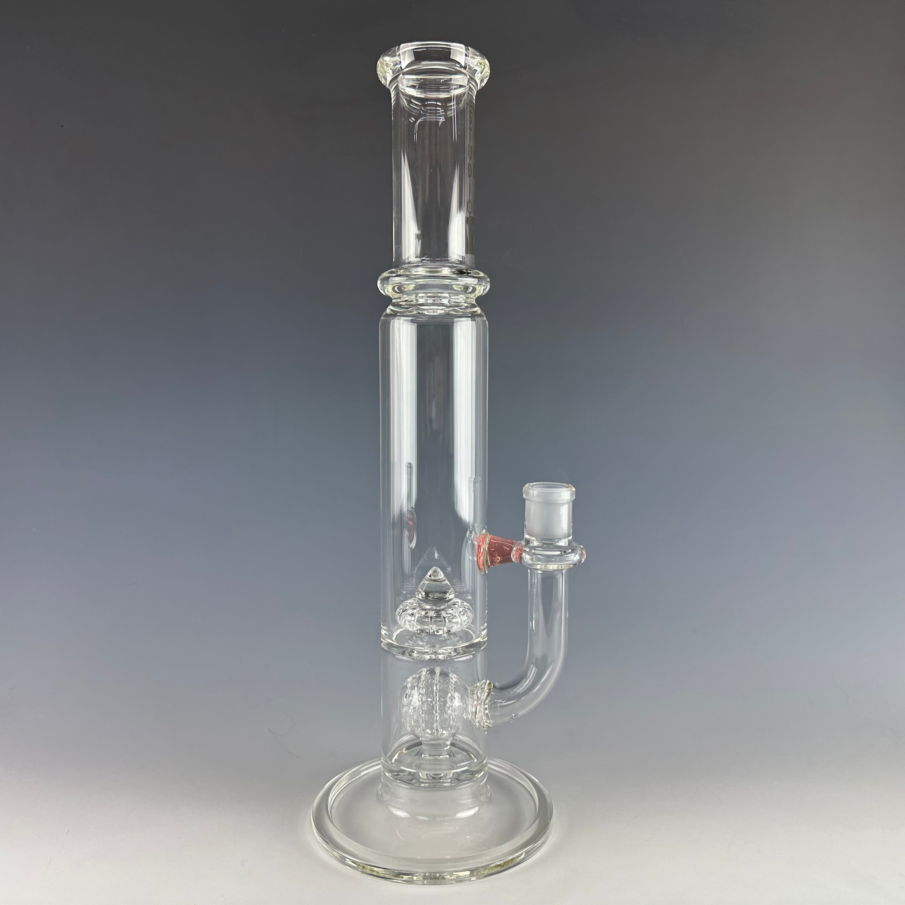 "Moon to Circ" Waterpipe by Studio V Glass