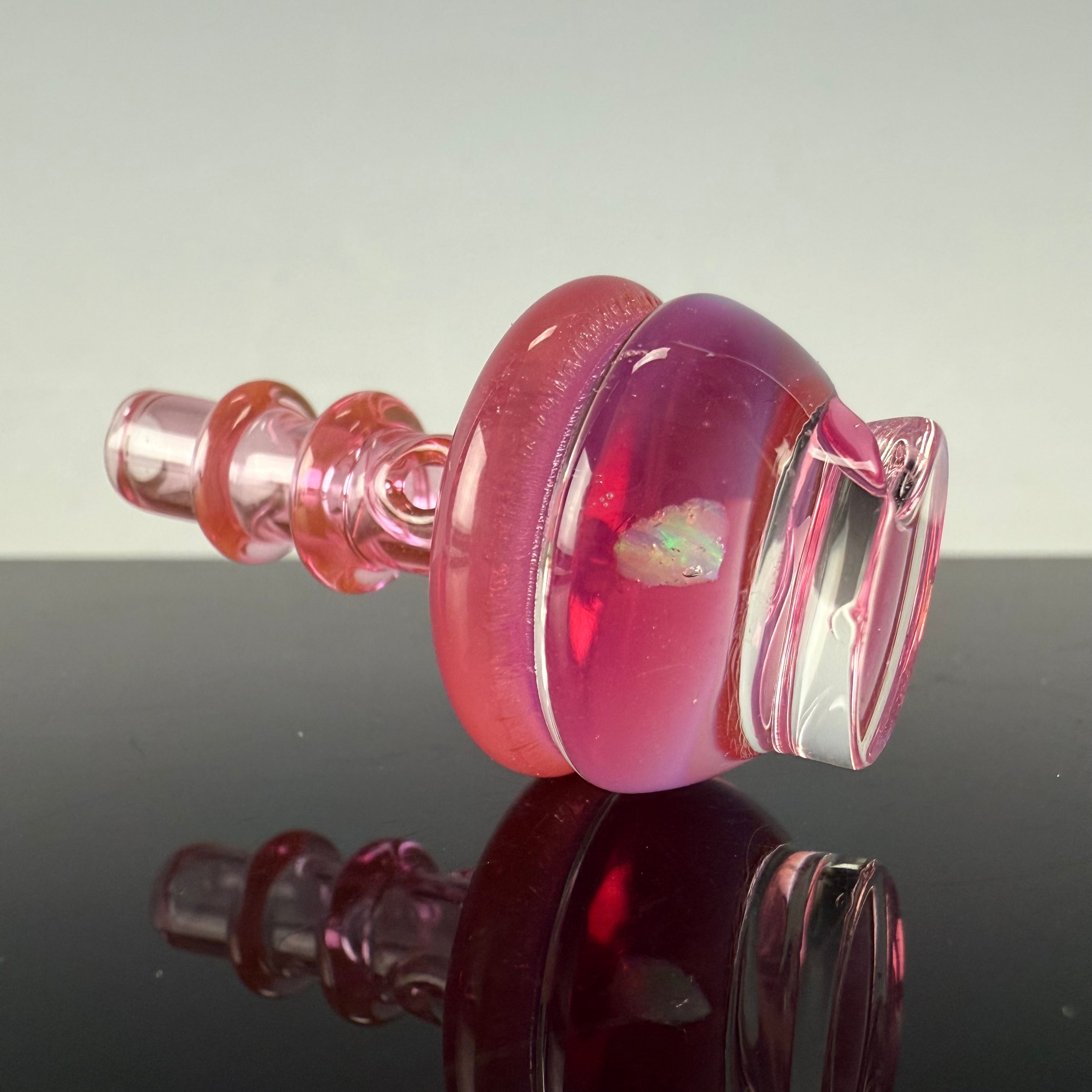 Full Color "Skeleton Key" Cap W/ Encased Opal by One Trick Pony