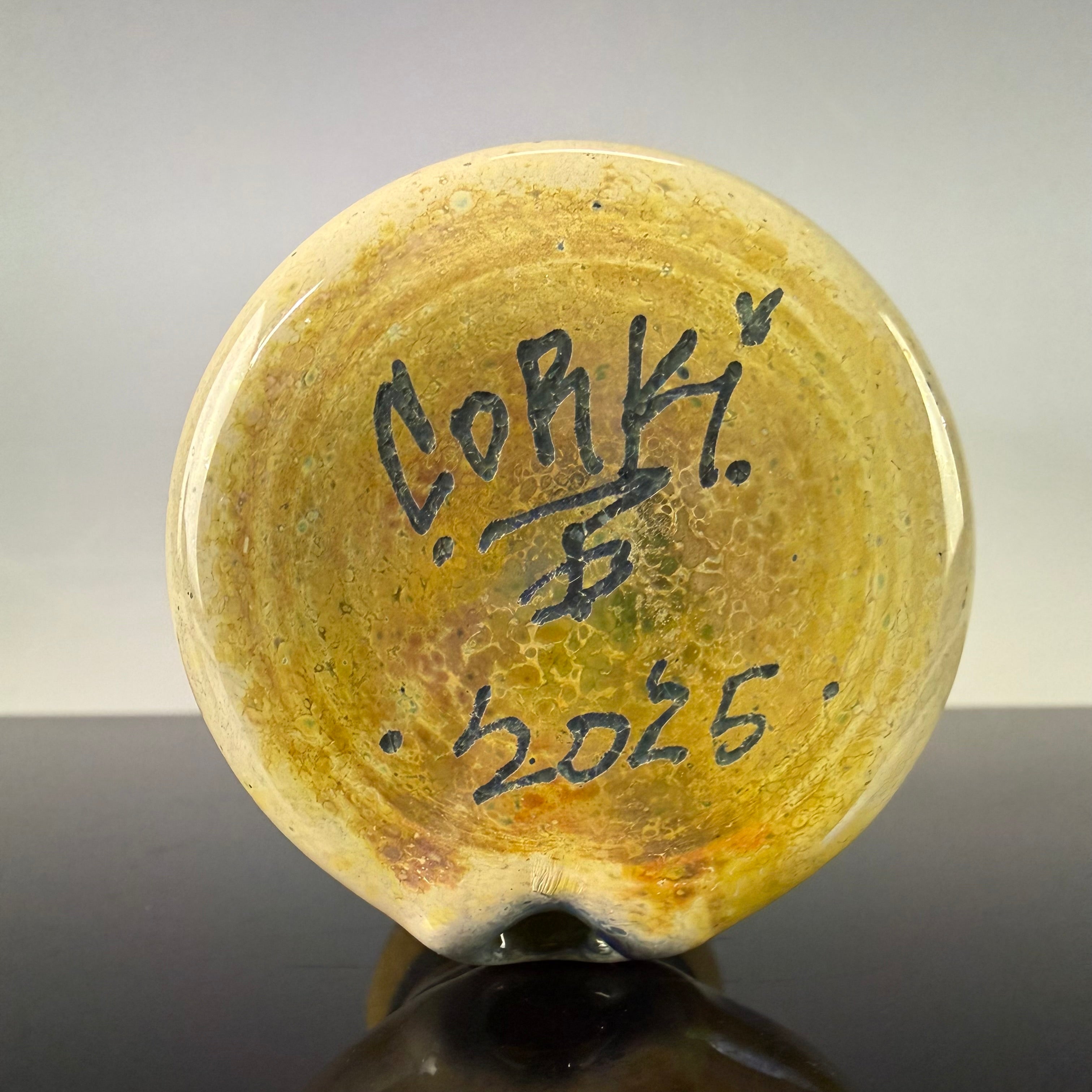 Hand Carved Puffco Dry Top #1 by Corey Clark