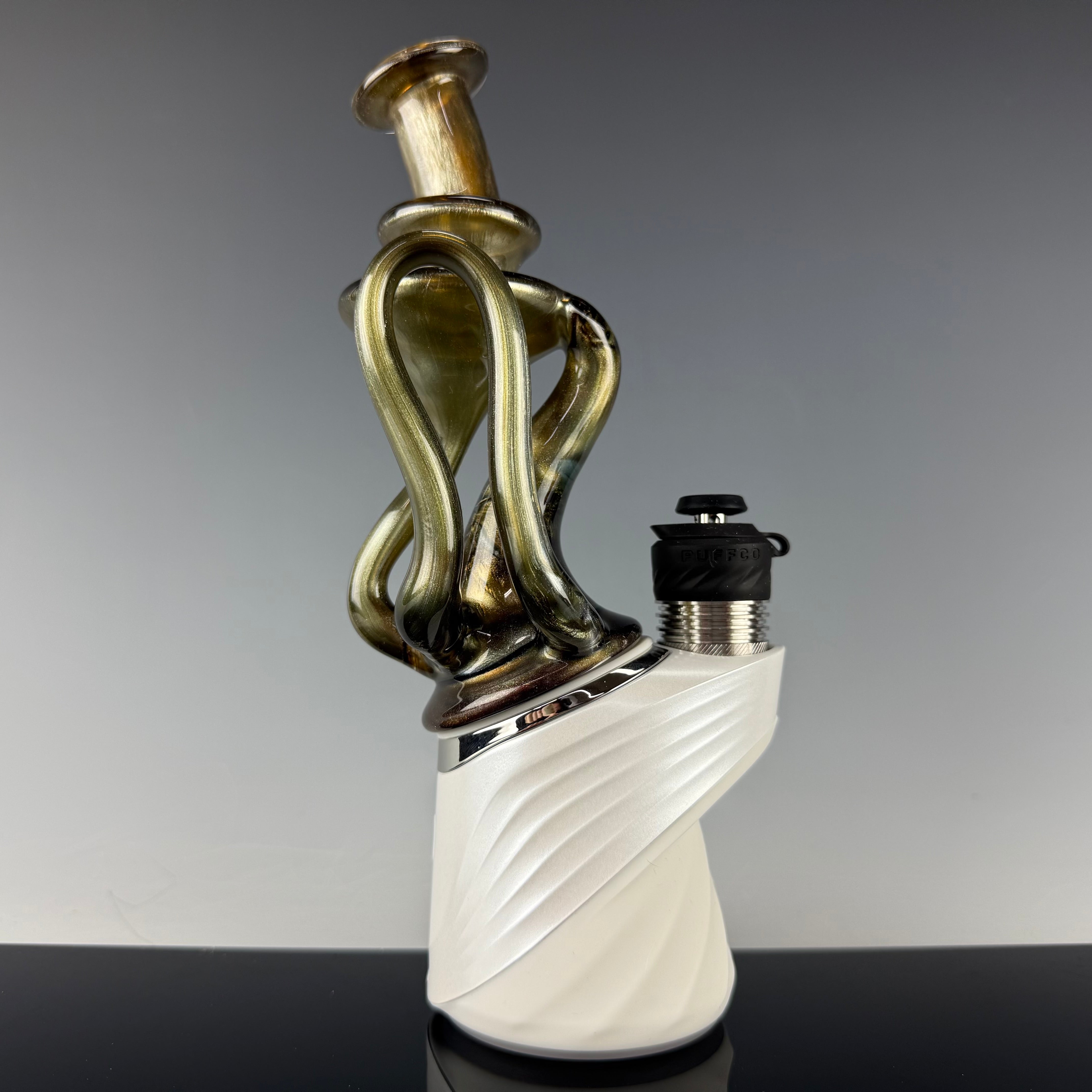 "Electrum" Recycler Puffco Attachment by Desi B