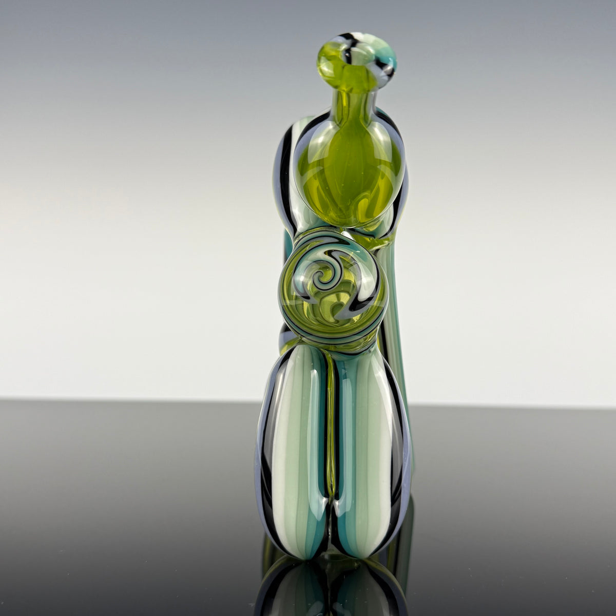"Seafoam Social Club" "Full Size" Recycling Balloon Dog by Blitzkriega