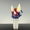 14mm 3 Hole Slide by Salt Glass