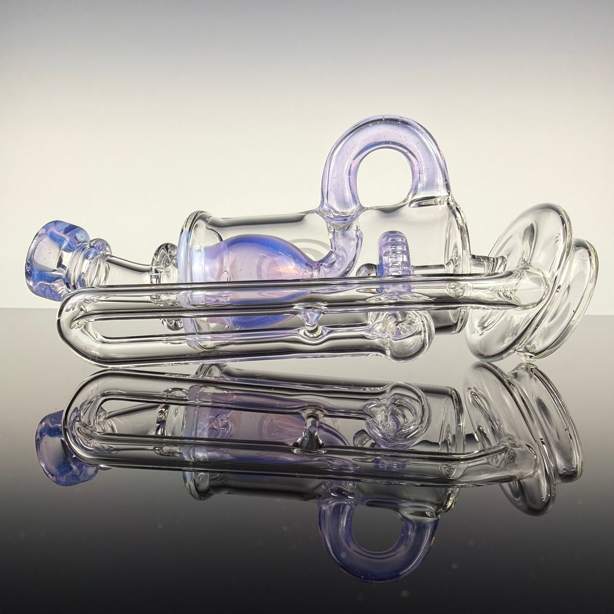 "Lucid" Opal Perc Incycler Puffco Top by OJ Flame