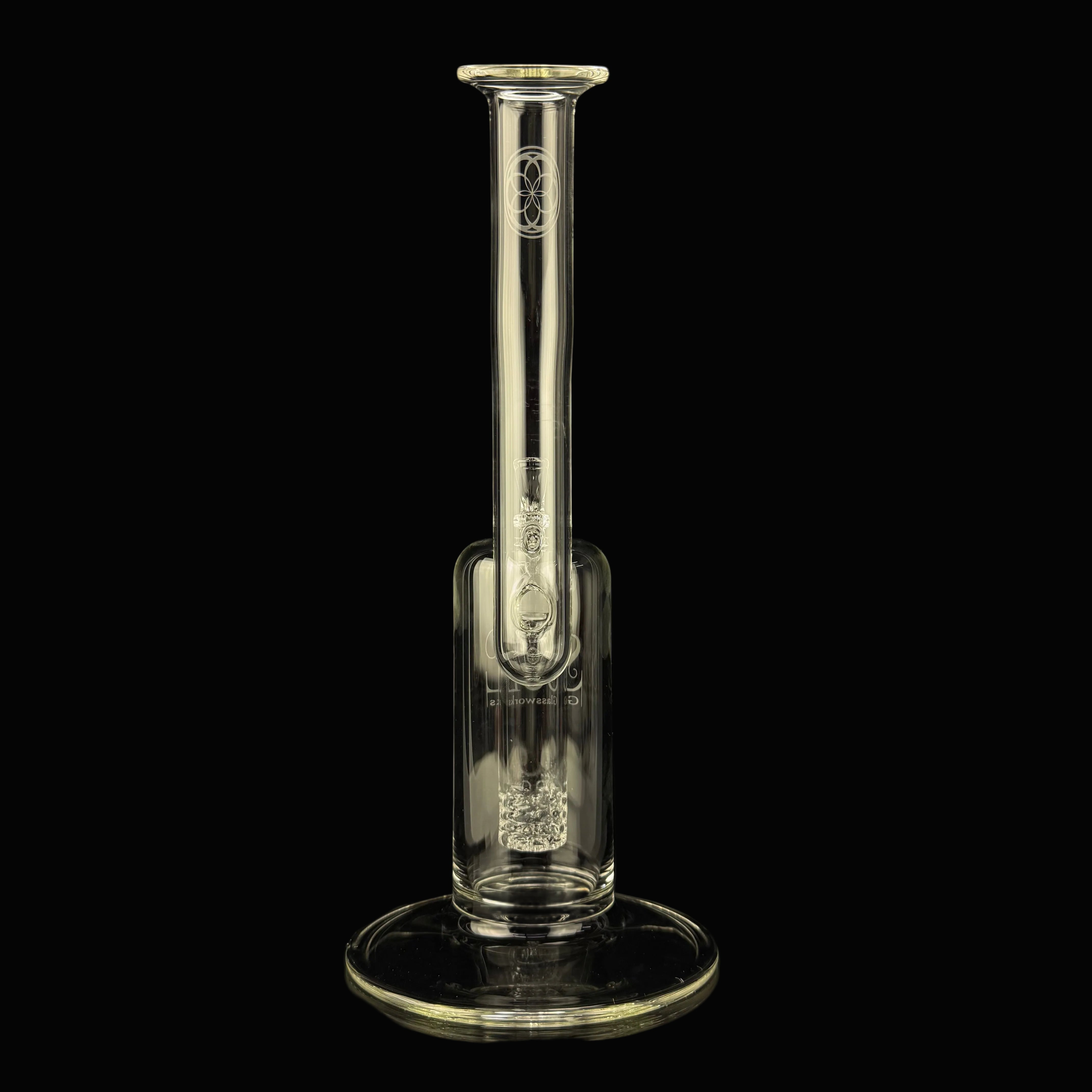 SOL Lace Perc Sherlock Bubbler by SOL Glassworks