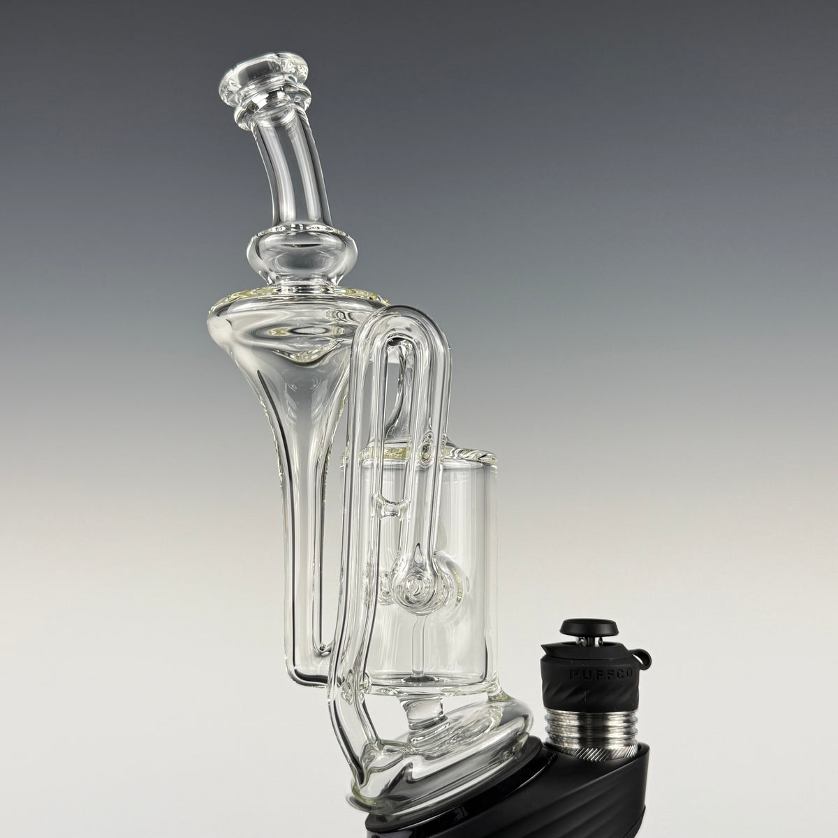 "Opal Perc" Recycler Puffco Top by OJ Flame