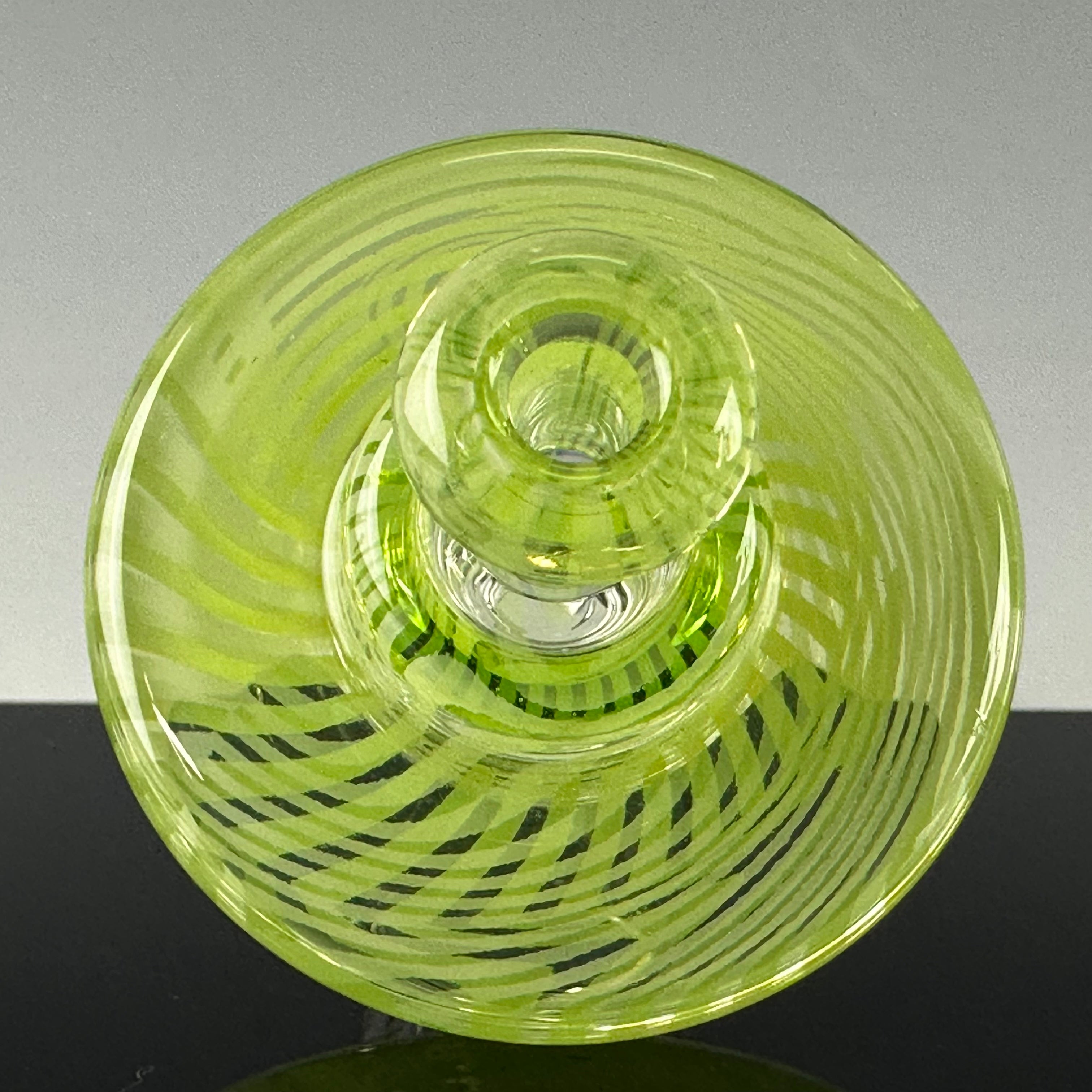 "Silver Fume over Lime Juice" Autospinner Carb Cap by El3ctroB