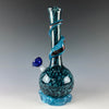 "Dichroic Wrap" Waterpipe by Noble Glass