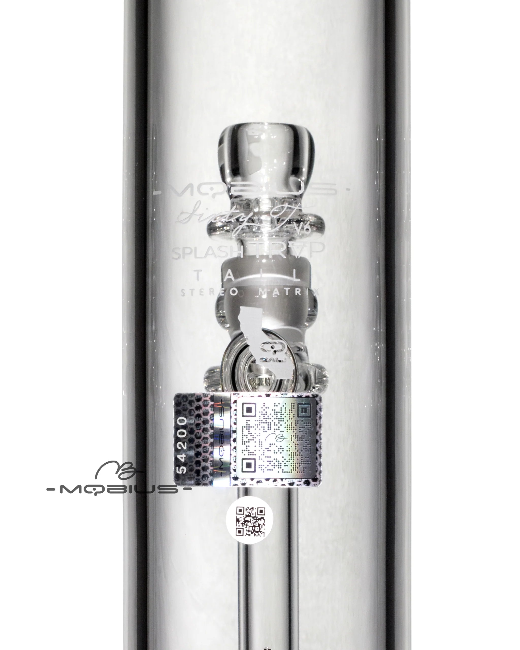 60T Tall Stereo Matrix W/ Splash Trap by Mobius Glass