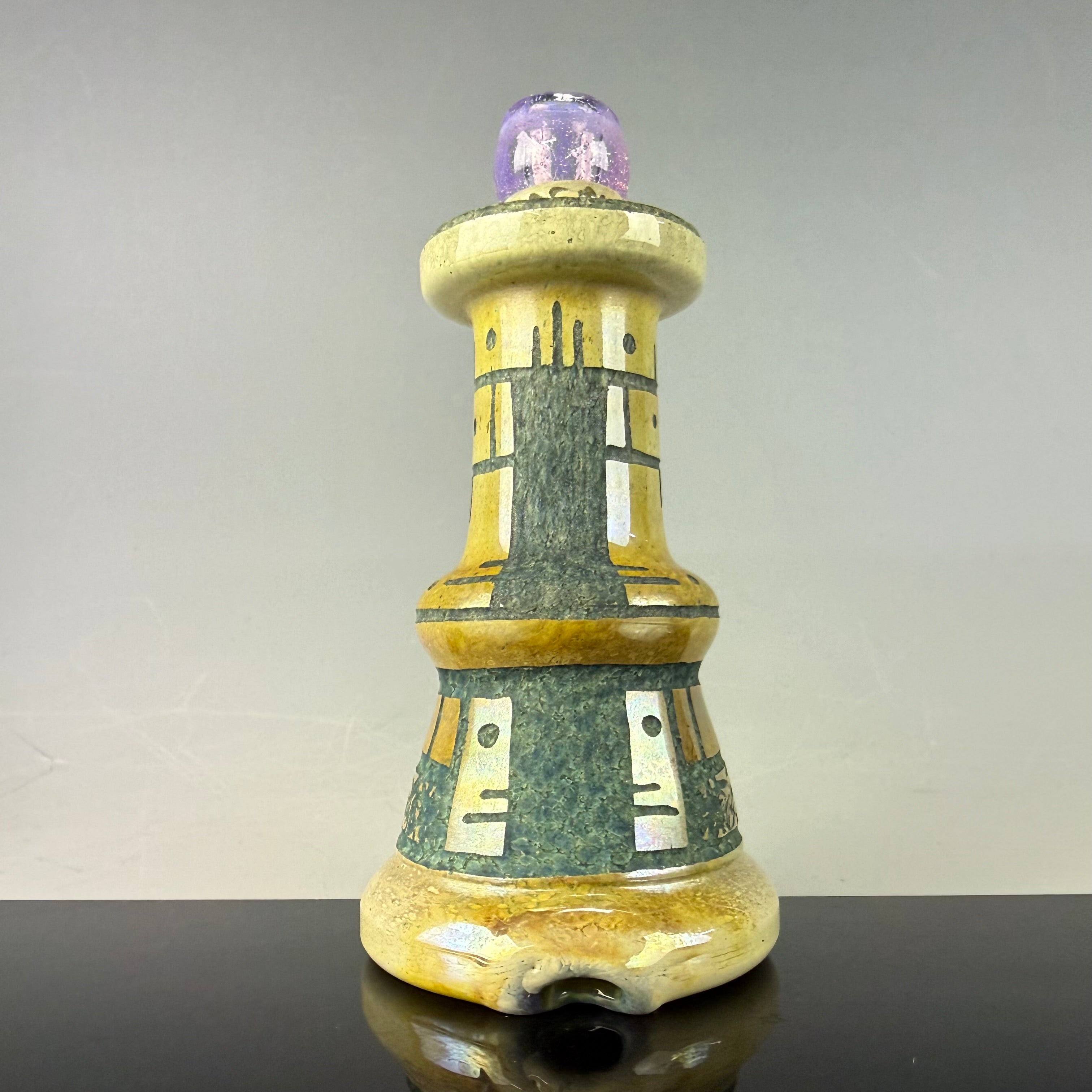 Hand Carved Puffco Dry Top #1 by Corey Clark