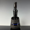"Crushed Opal over Jet Black" Dry Puffco Attachment by N3rd Glass