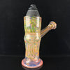 Fumed Sidelock Bubbler by GE Glass