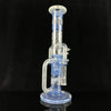 "Lucy Crushed Opal + Lucy (Over Mystique)" Full Color 25mm Recycler Waterpipe by Rye Deyer