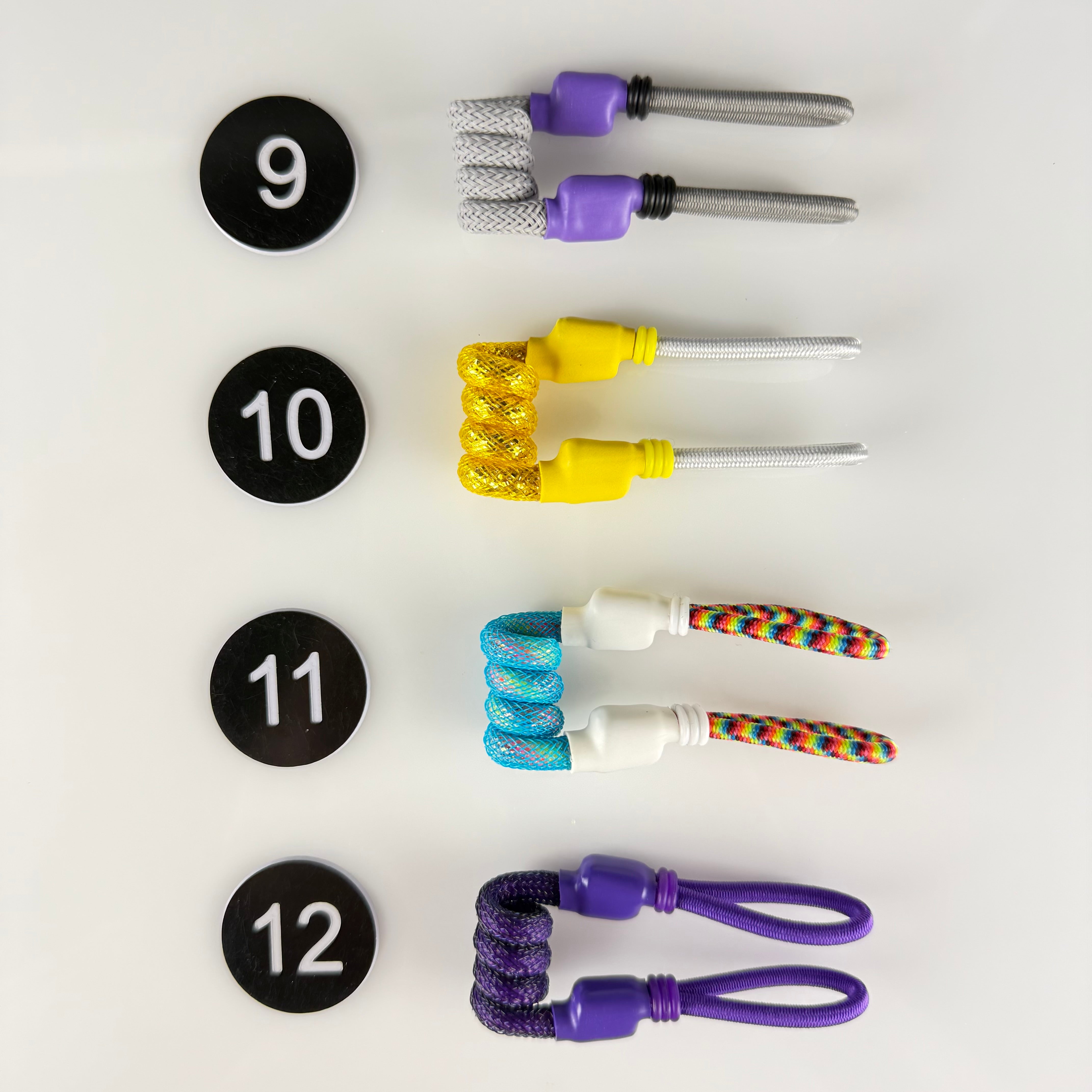 Nano Coiled Tether (Puffco Pro & Carta 2) (With Mesh) by Tuff Tethers