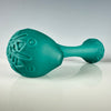 "Opaque Aqua" (Matte) Stamped Spoon by Zara Capps