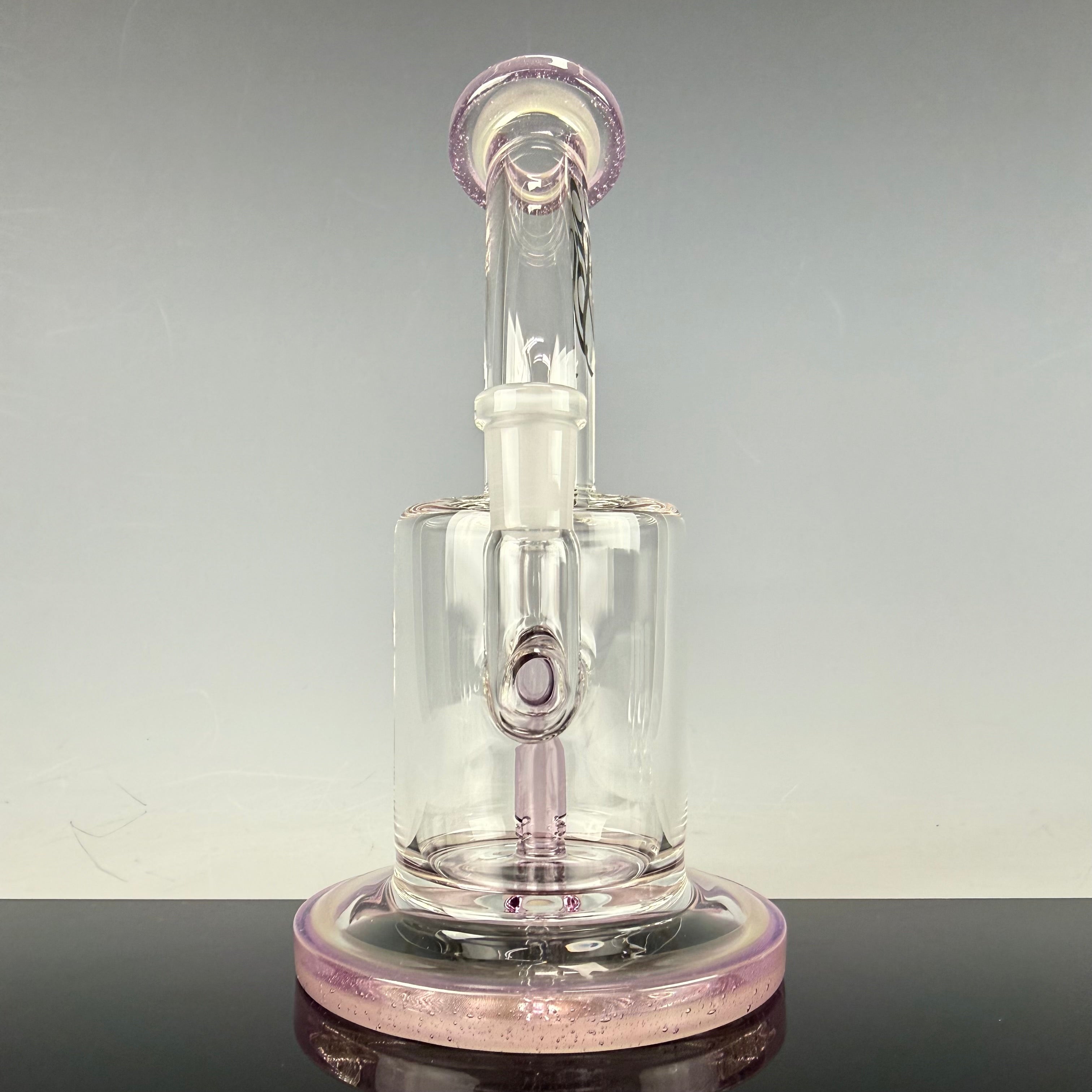 CFL Single Macro (Colored Foot & Mouthpiece) by Toro Glass