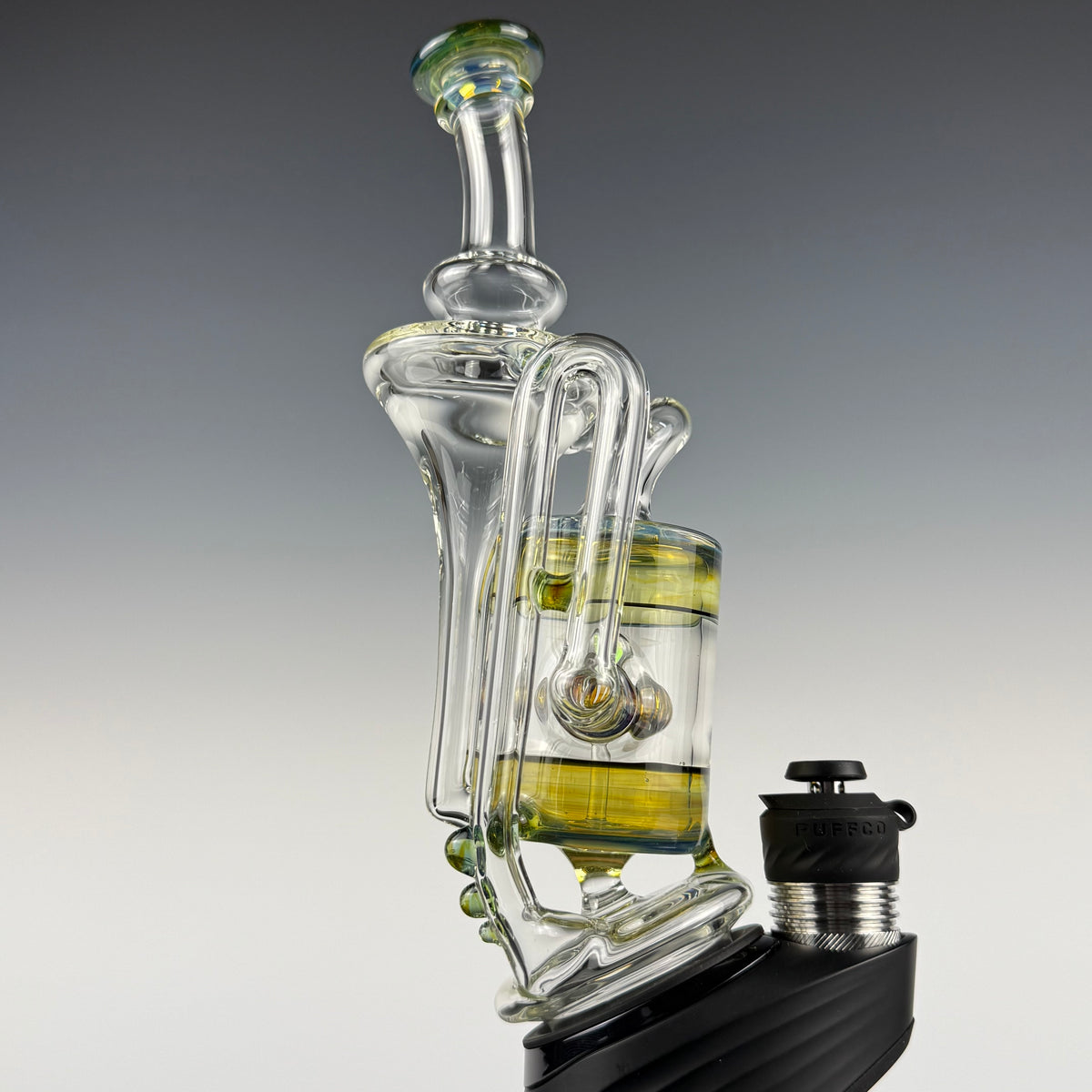 "Dragon Tears" Opal Perc Recycler Puffco Top by OJ Flame