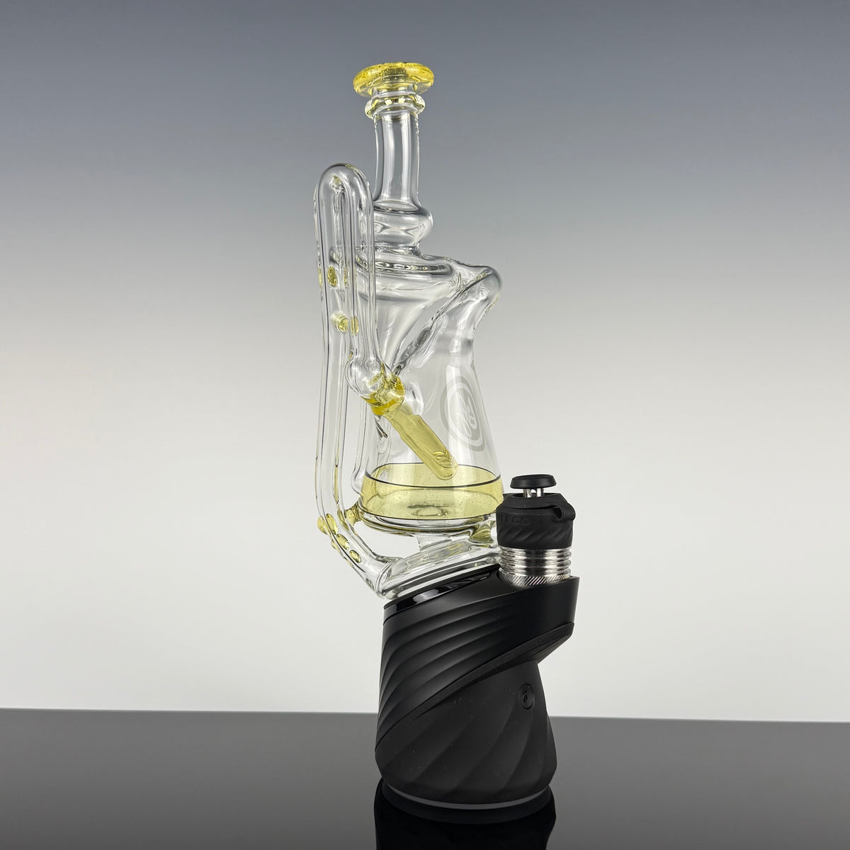 "Slyrm" Recycler Puffco Top by OJ Flame