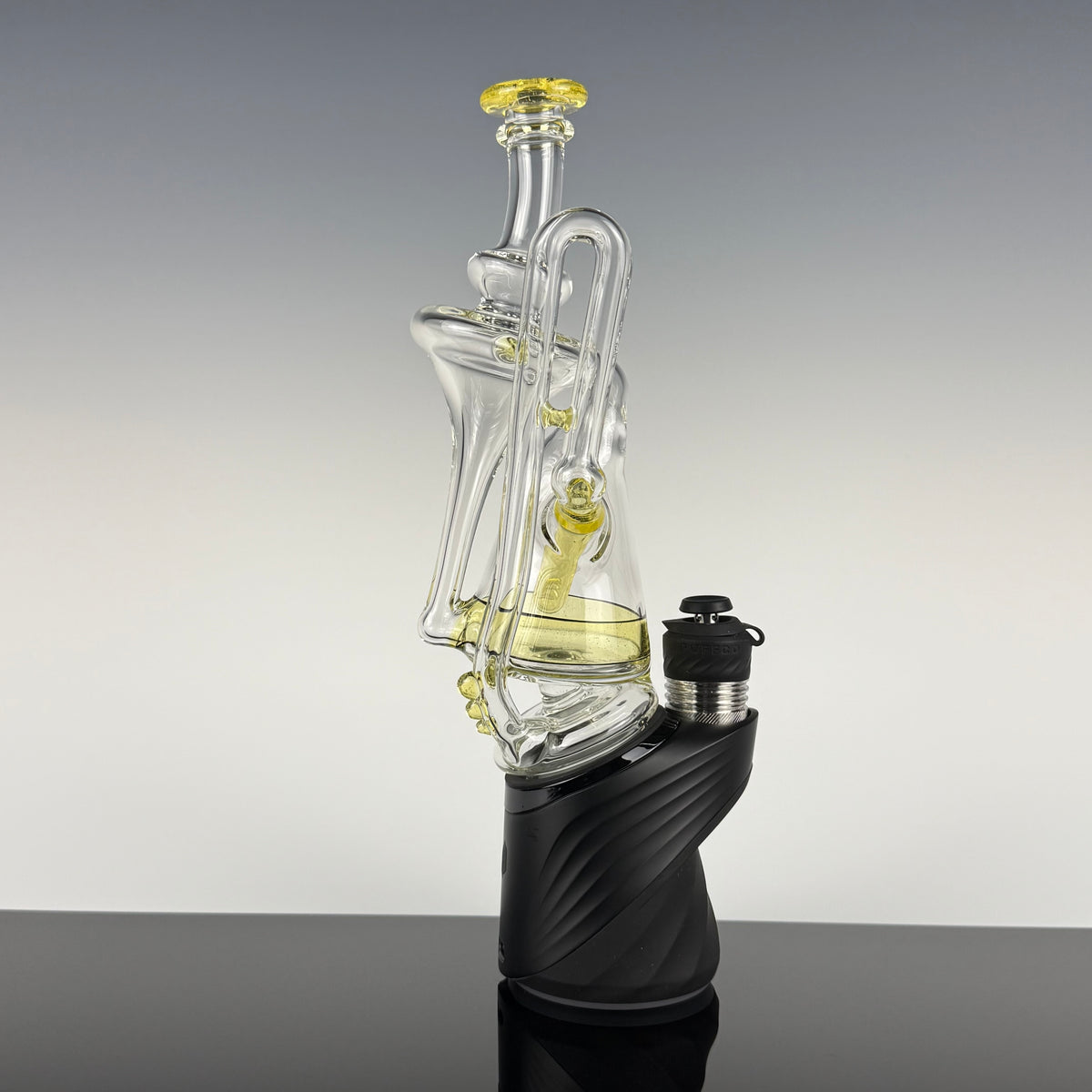 "Slyrm" Recycler Puffco Top by OJ Flame