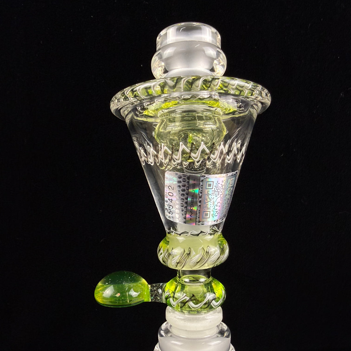 "Elements" UV Reactive Snap Trap w/ Female Fitting 19mm by Mobius Glass