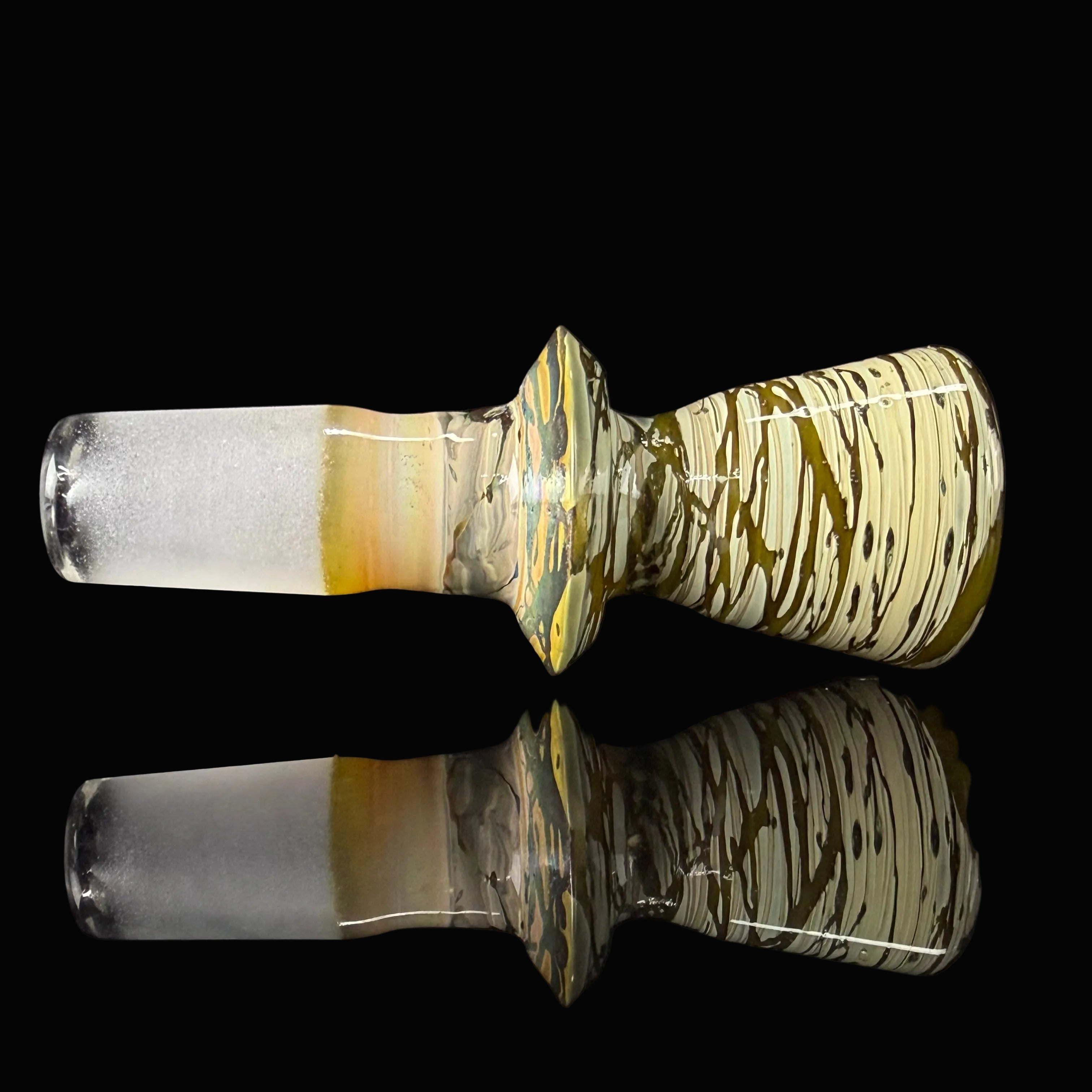 Medium "Birch Tree" "Flowerpot" Waterpipe W/ Slide by Mike Philpot