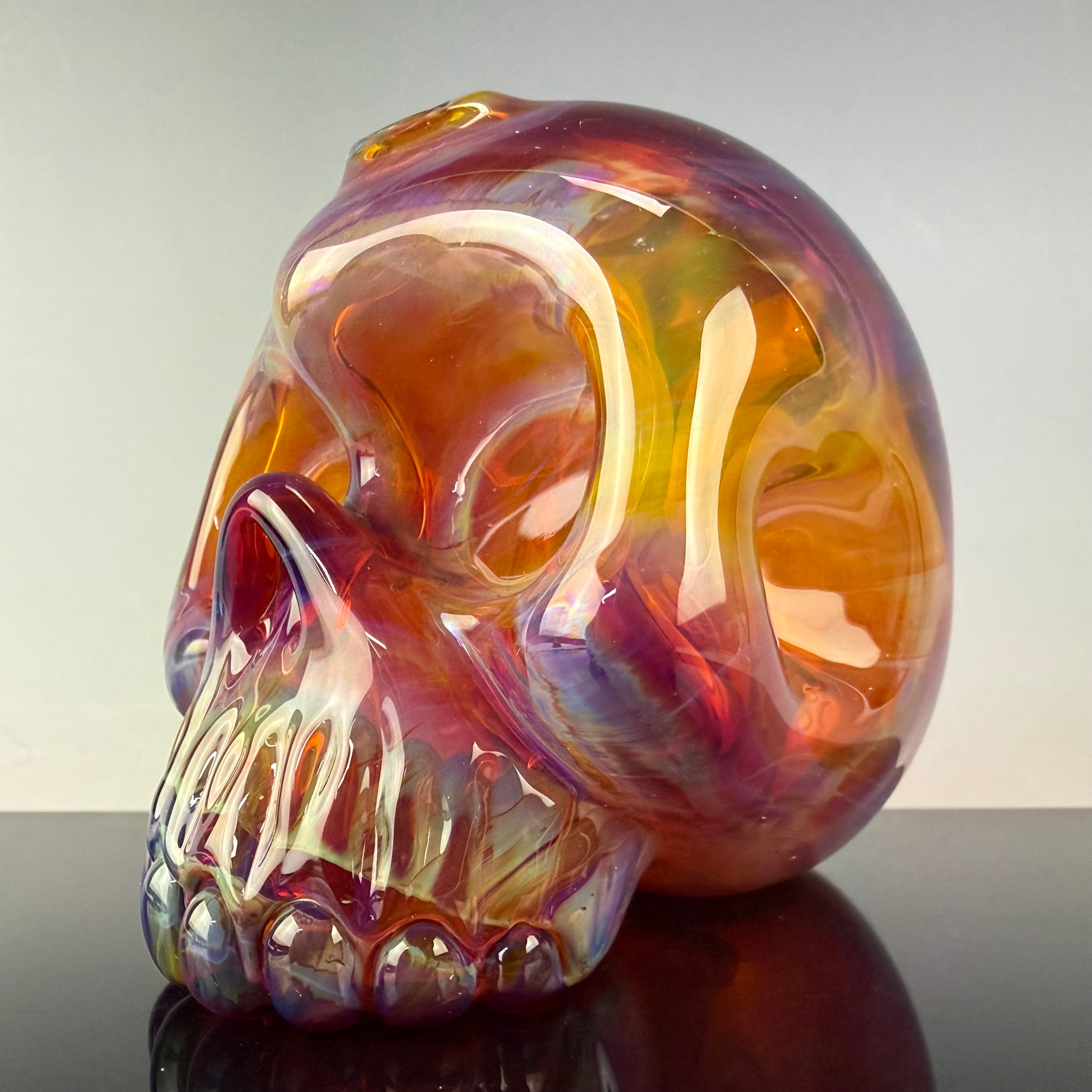 "Amber Purple" Skull Shredder by Carsten Carlile