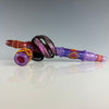 Heady Dichroic Ceremonial Handpipe by Fiona Phoenix Fire