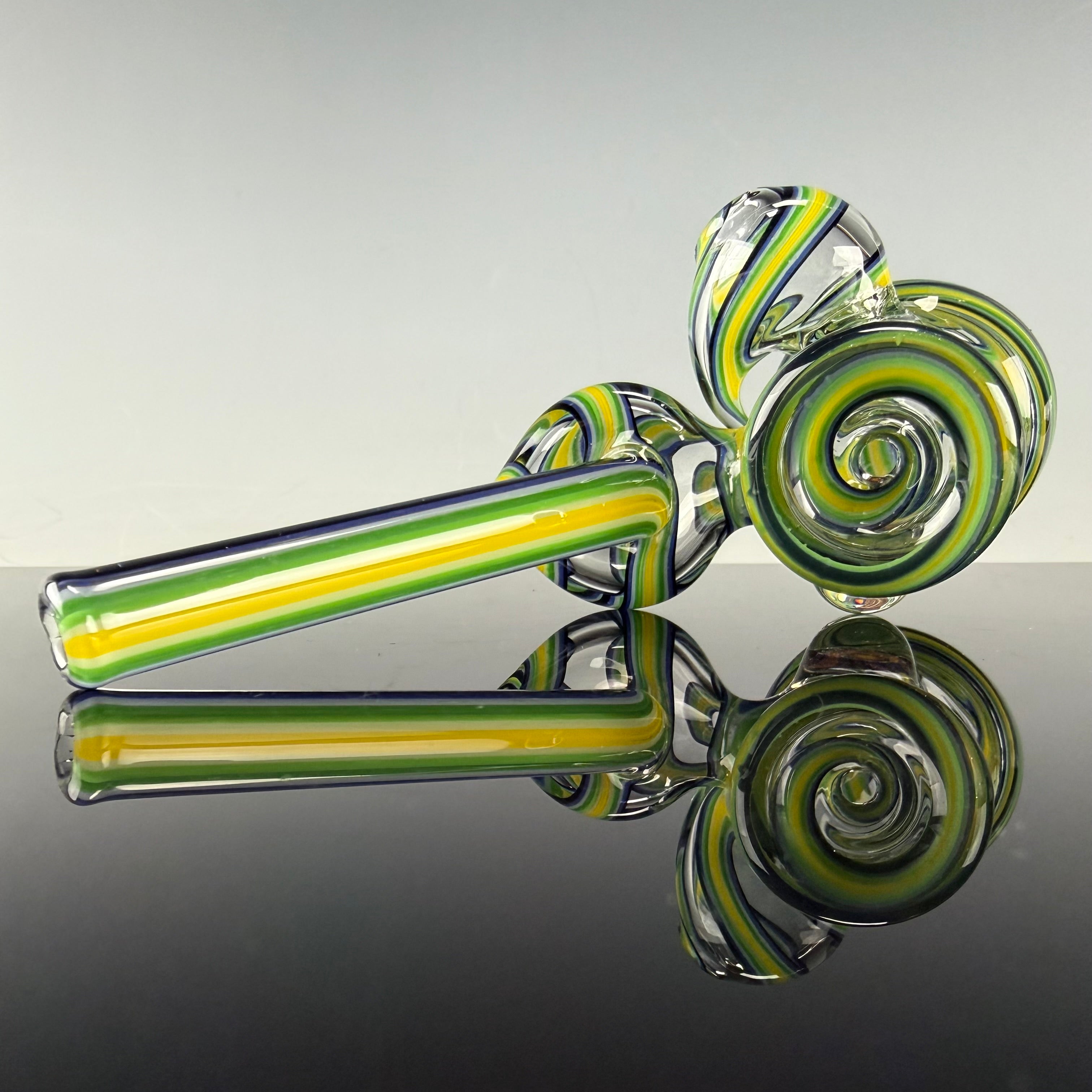 Fade to Clear Duck Butt Sherlock by Slob Glass