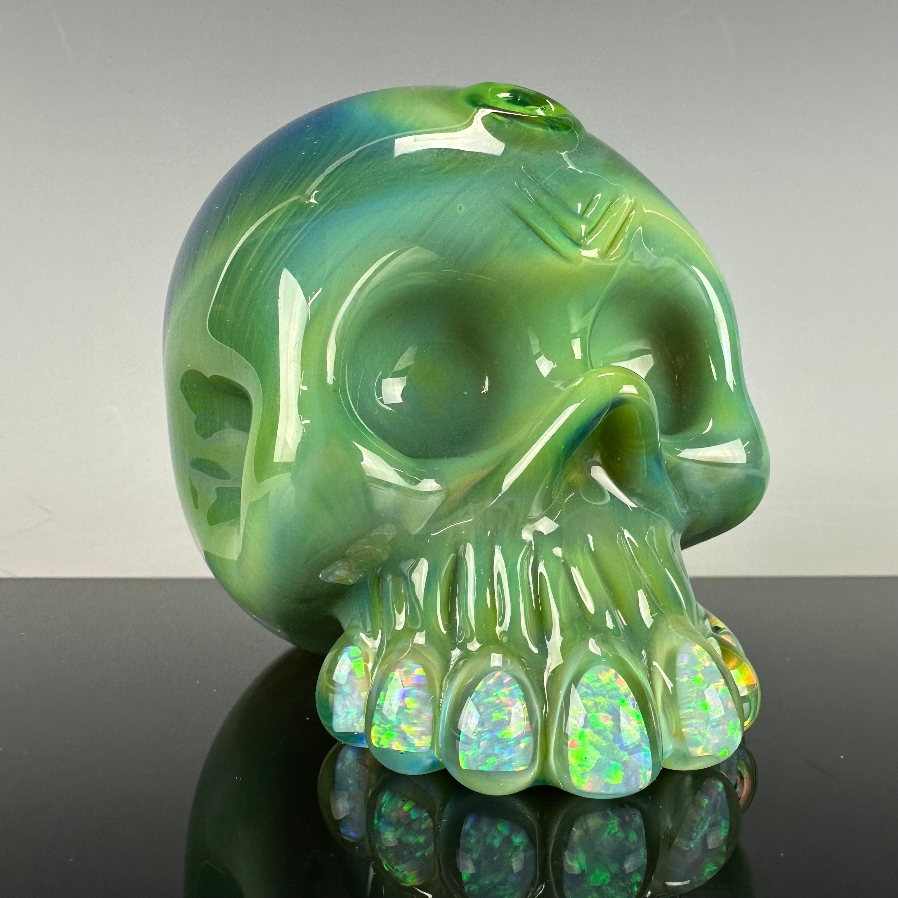 "Green Energy" Skull Shredder by Carsten Carlile