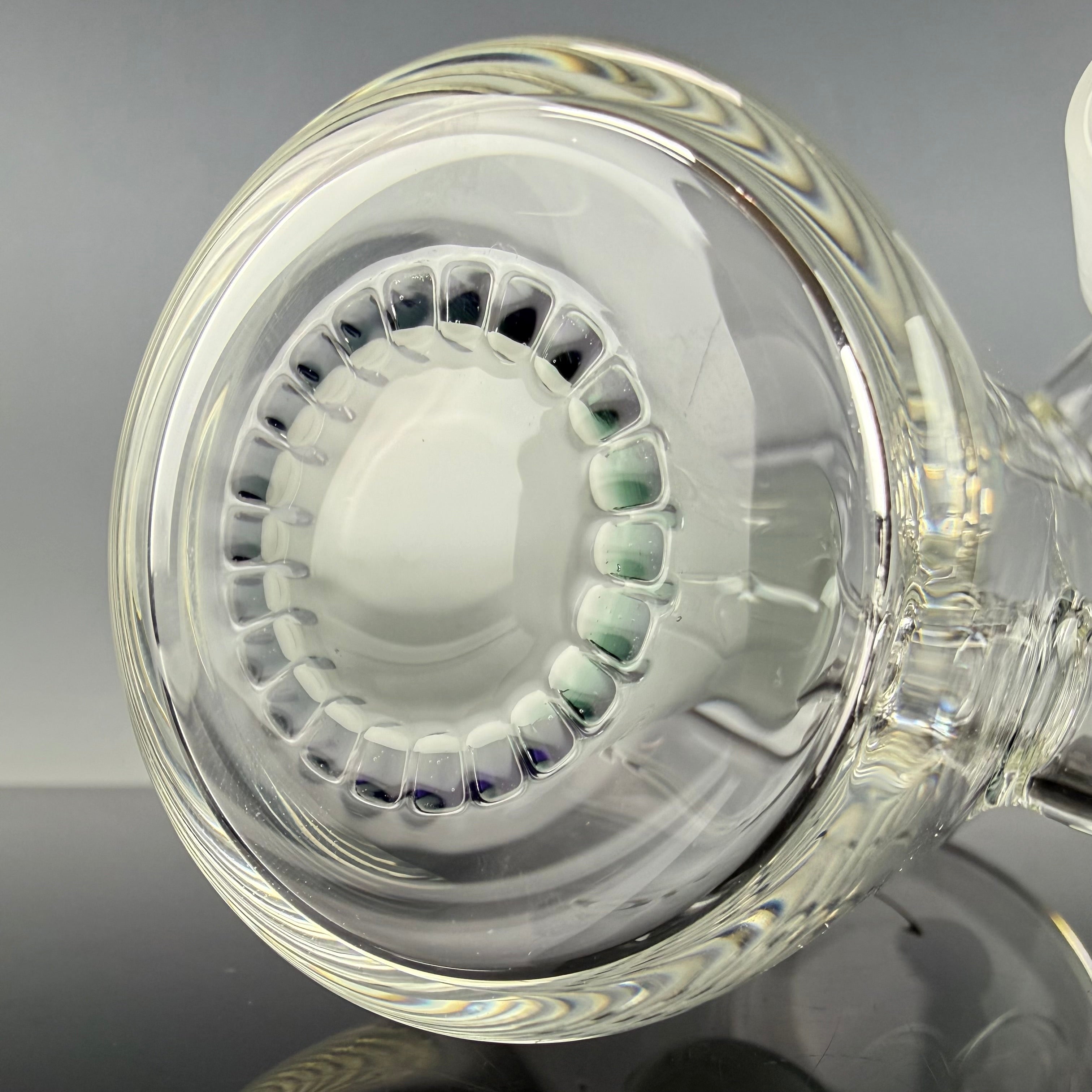 Color Accented Micro Froth Ashcatcher by Toro Glass