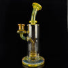 "NS Yellow" Straight Can Rig by Fatboy Glass