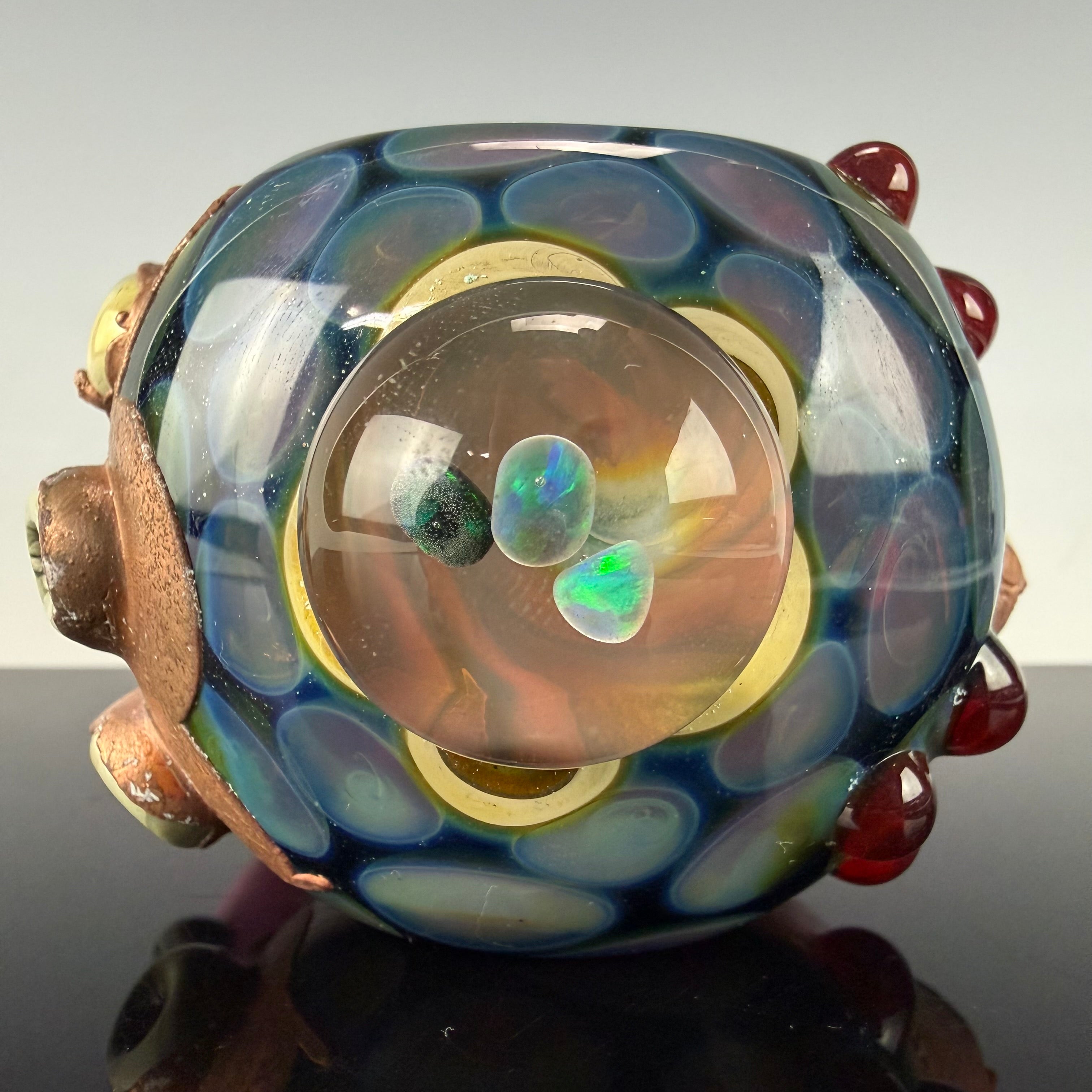 Electroformed Heady Sectional Spoon by Outland Glass