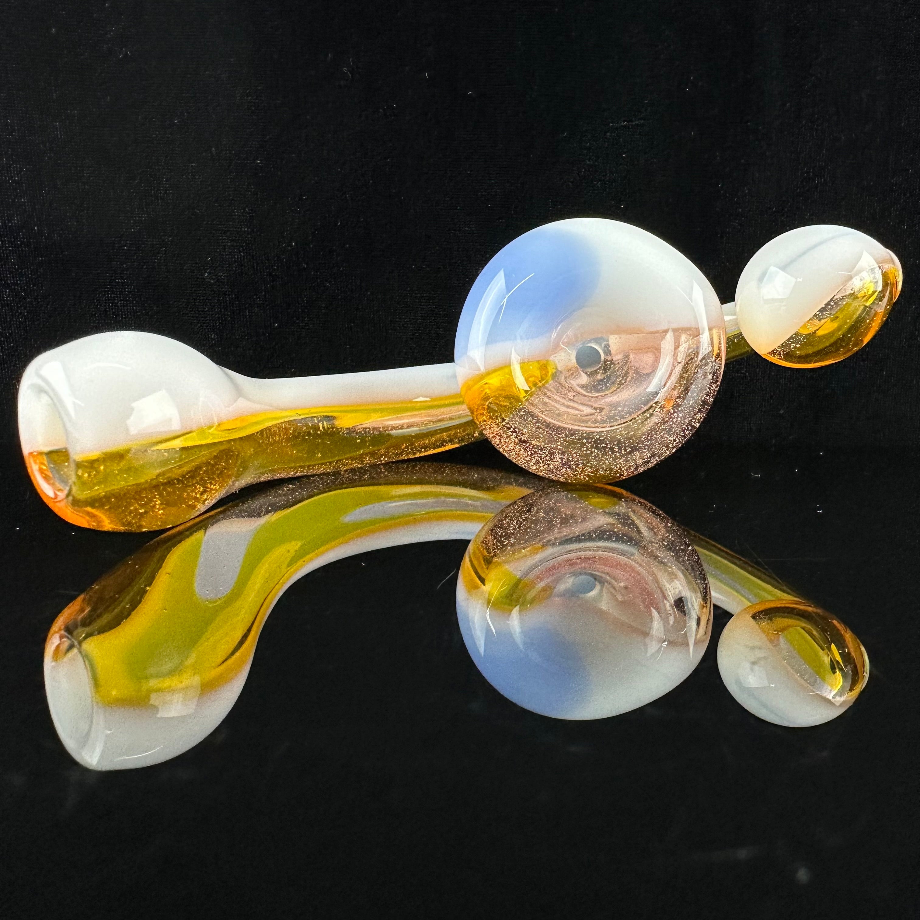 "Star White, Perrywinkle, Terps, Serum"  "Freestyle"  Handpipe by Hamm's Waterworks