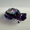 Dichroic & Telemagenta Sea Turtle Pendant by Turtle Time Glass
