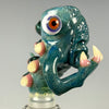 "Creature Slide" 14mm 3 Hole Slide by Salt Glass