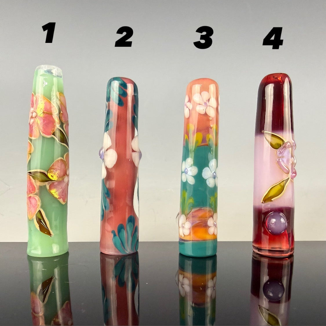 "Floral" Onie by Sarita Glass