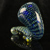 "Cobalt Blue" Snakeskin Sherlock w/ Opal by FireKist