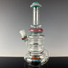 "Aqua Azul & Amber Purple" "Daily Driver" Spinnerjet Waterpipe by Mike Philpot