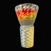 Fully Worked 18mm 4 Hole Martini #2 by KJH Glass