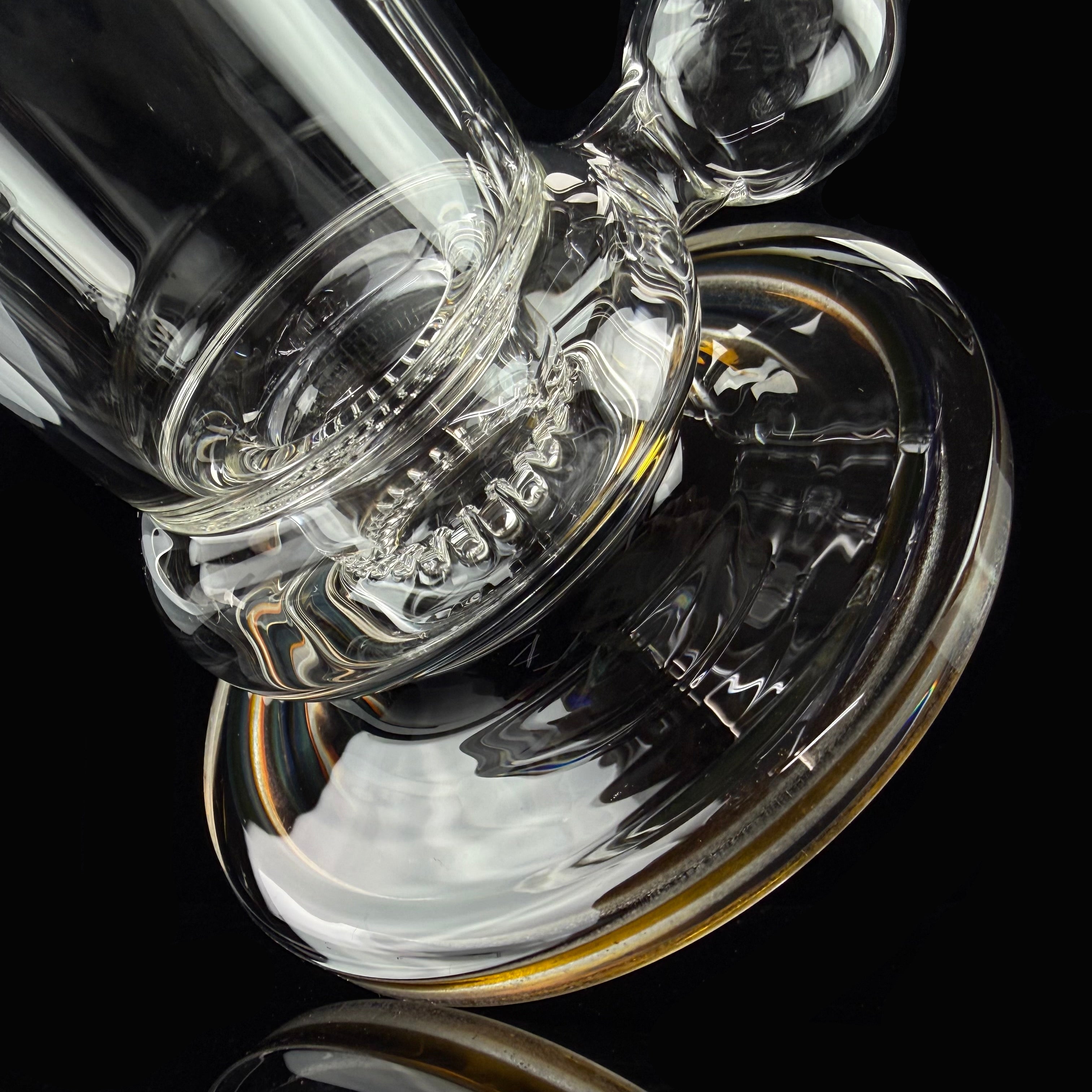 UV Reactive ISF Waterpipe by Toro Glass