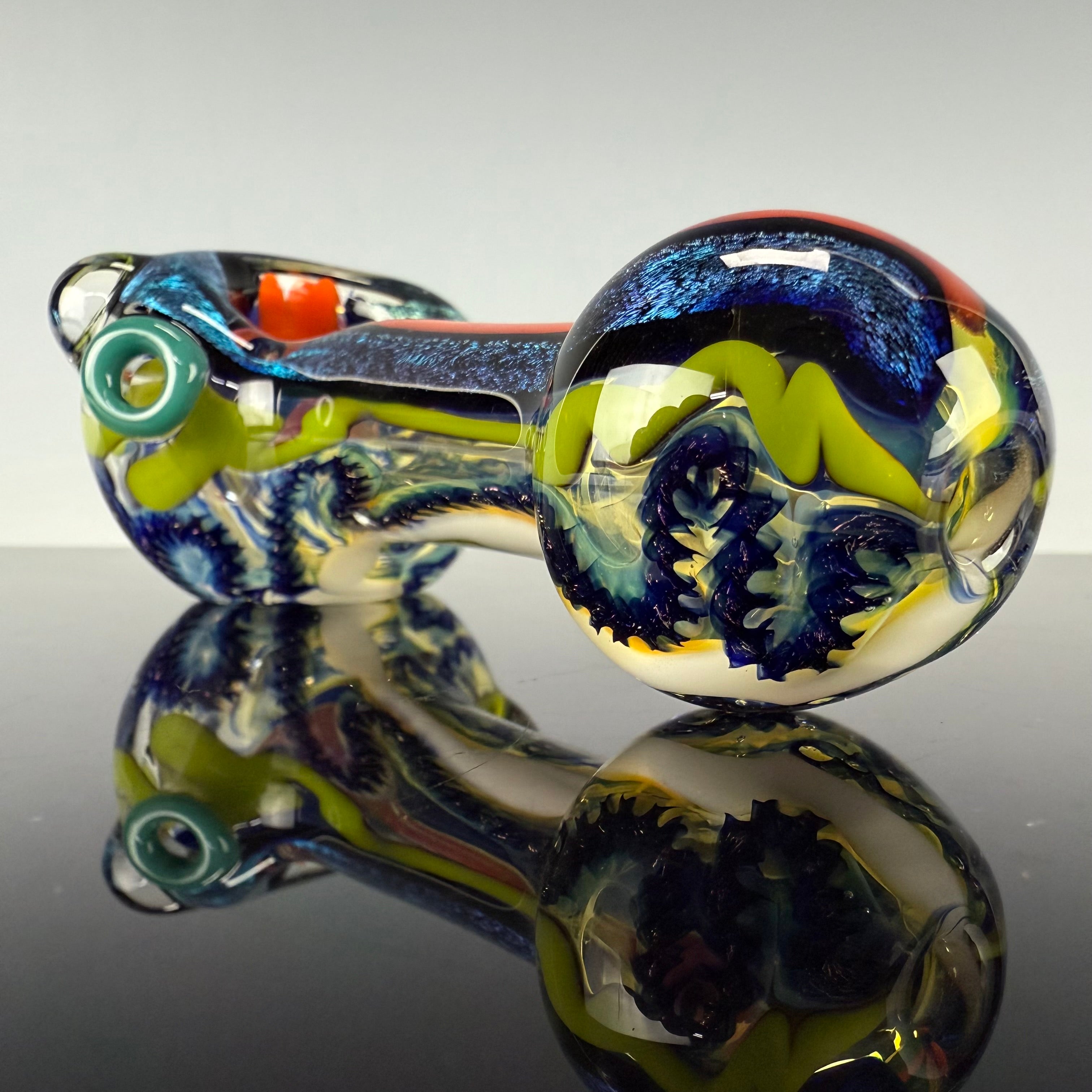 Dichroic Handpipe by Carsten Carlile