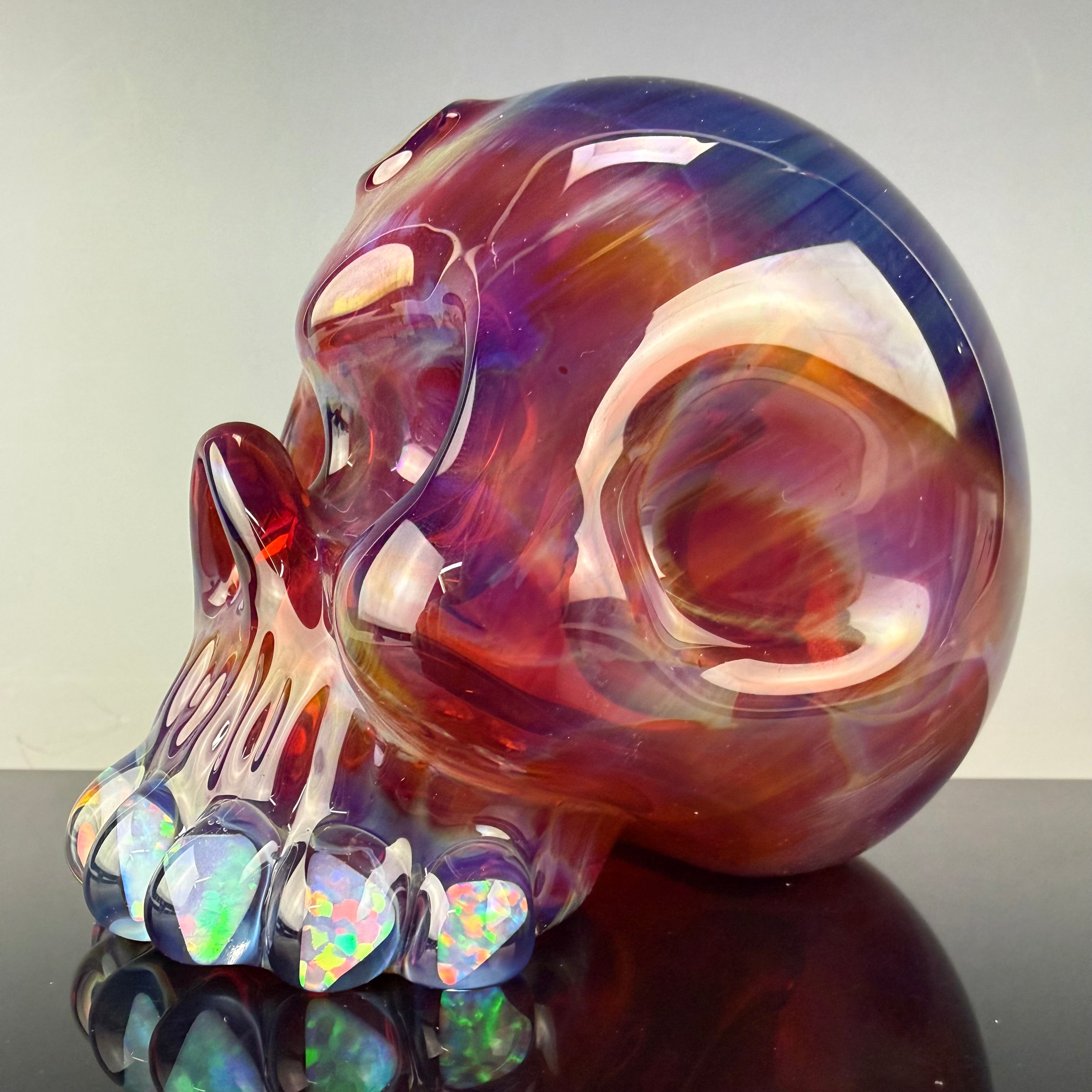 "Amber Purple" Skull Shredder by Carsten Carlile