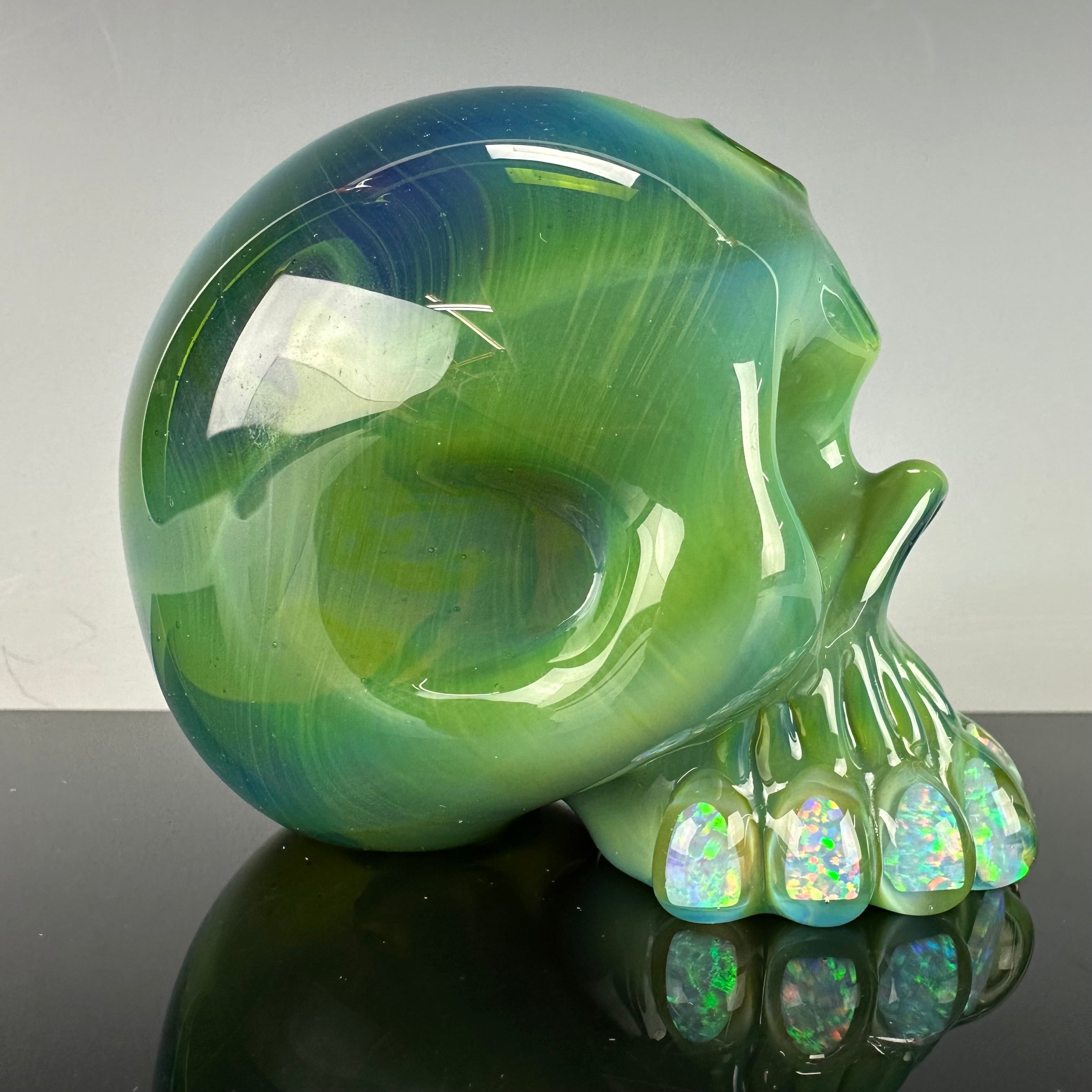 "Green Energy" Skull Shredder by Carsten Carlile